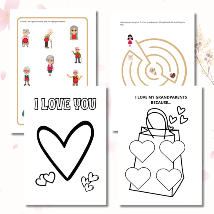 Zestaw Grandparents Day - język angielski - EduBazarek