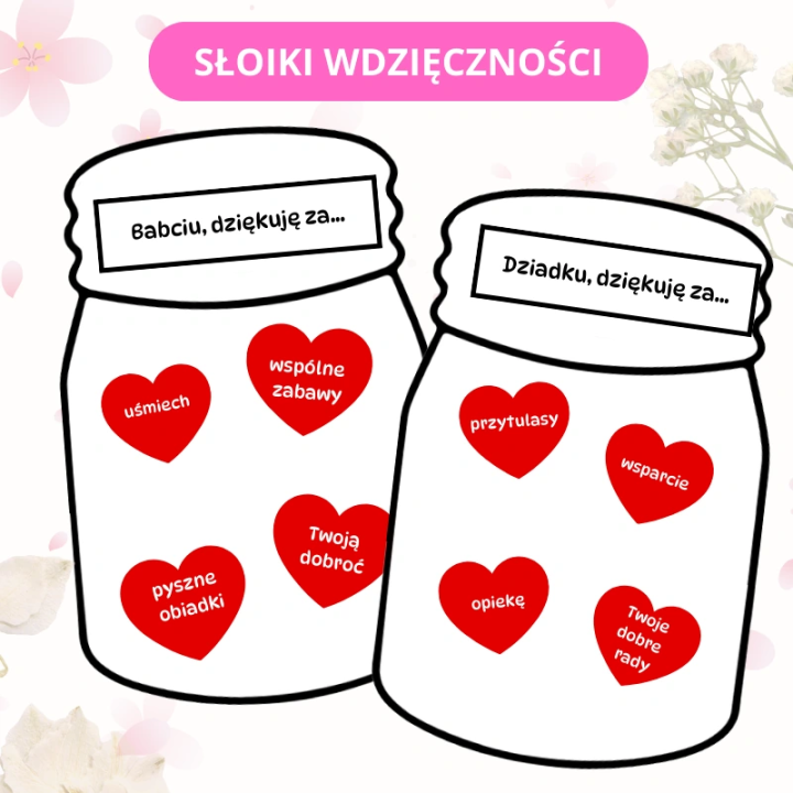 Zestaw kreatywny z okazji Dnia Babci i Dziadka - EduBazarek