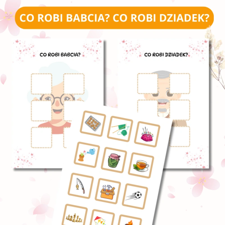 Zestaw Dzień Babci i Dziadka - EduBazarek