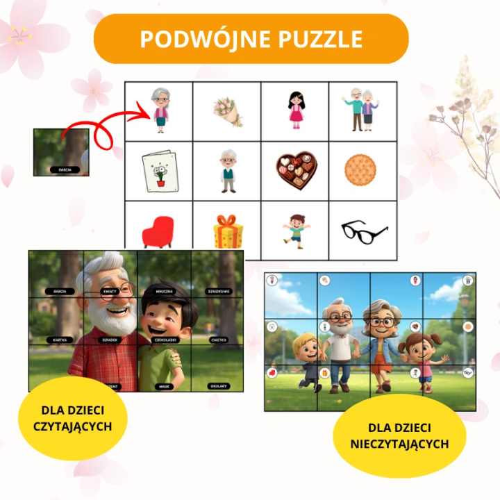 Zestaw Dzień Babci i Dziadka - EduBazarek
