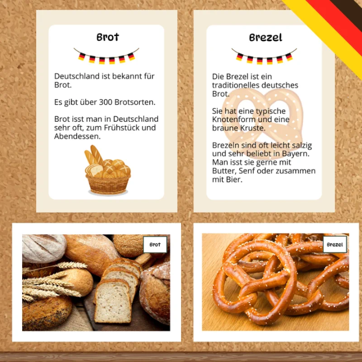 Gazetka Kuchnia Niemiecka - język niemiecki - EduBazarek