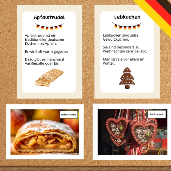 Gazetka Kuchnia Niemiecka - język niemiecki - EduBazarek