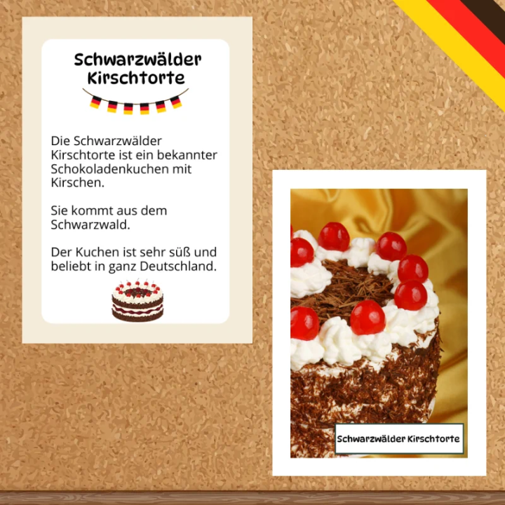 Gazetka Kuchnia Niemiecka - język niemiecki - EduBazarek