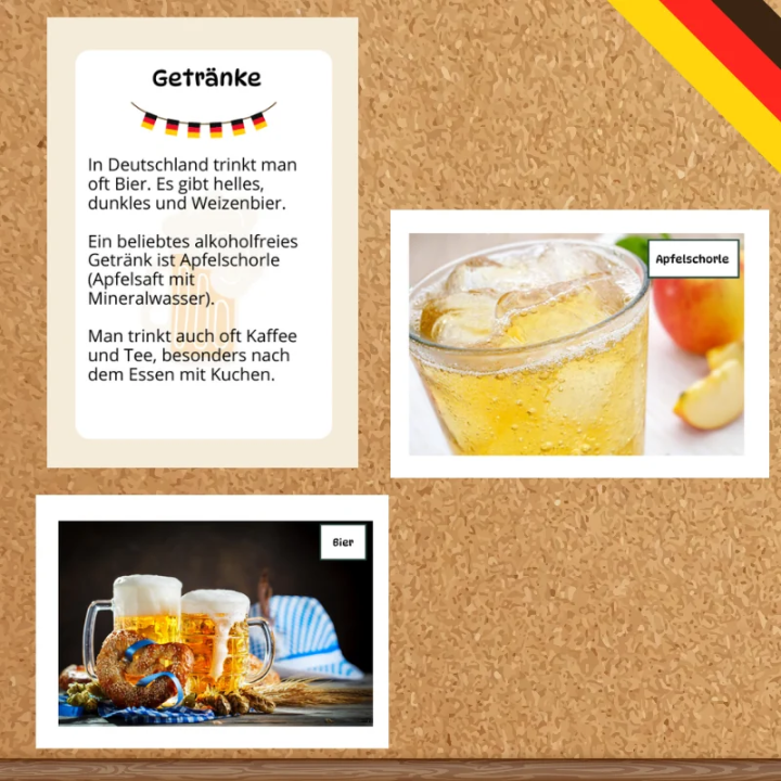 Gazetka Kuchnia Niemiecka - język niemiecki - EduBazarek