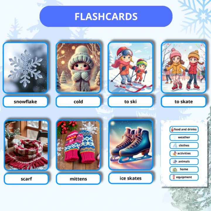 Winter Pack - język angielski - EduBazarek