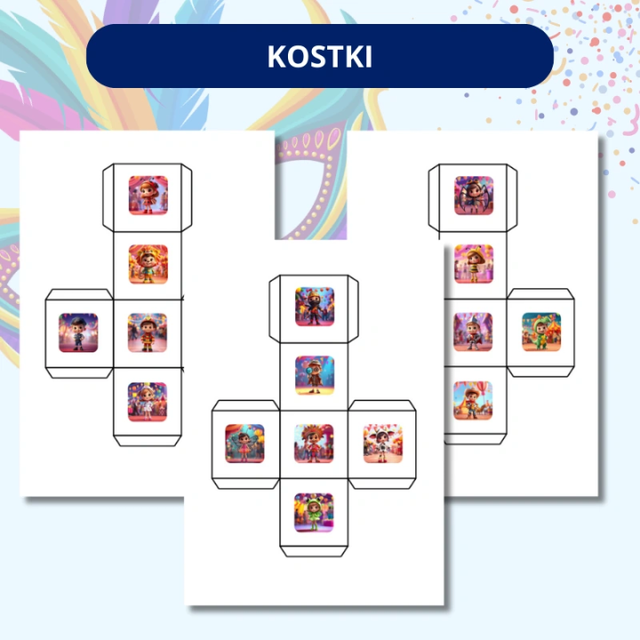 Carnival - Zestaw Karnawałowy - język angielski - EduBazarek