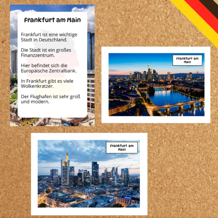 Gazetka Ścienna Miasta Niemieckie - EduBazarek