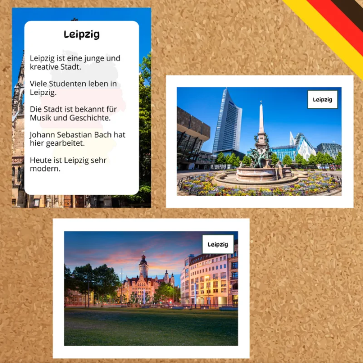 Gazetka Ścienna Miasta Niemieckie - EduBazarek