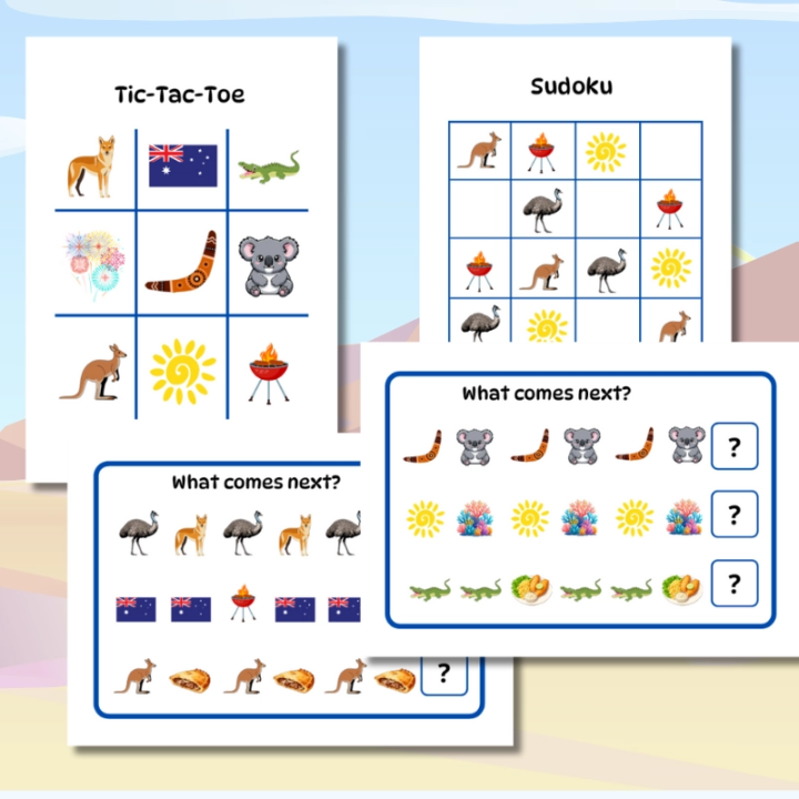 Zestaw Australia Day - język angielski - EduBazarek