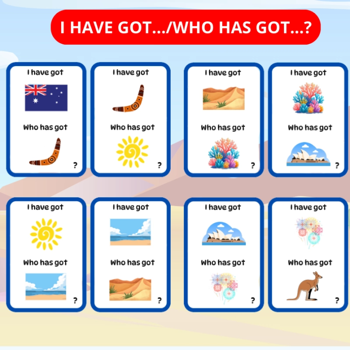 Zestaw Australia Day - język angielski - EduBazarek