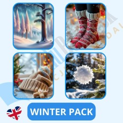 Winter Pack zimowy zestaw do nauki języka angielskiego