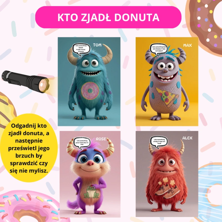 Zestaw Donut Day - język angielski - EduBazarek