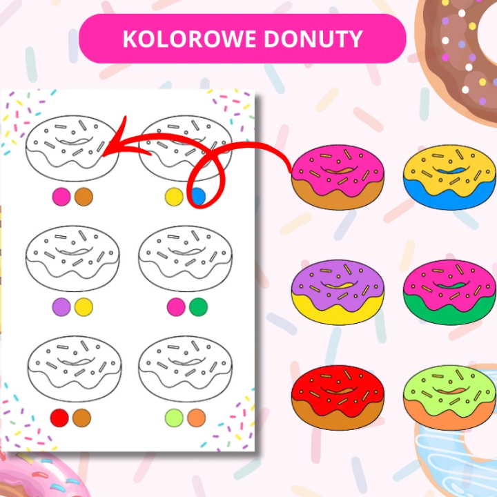 Zestaw Donut Day - język angielski - EduBazarek