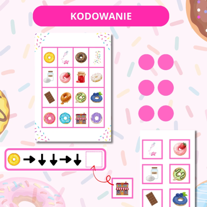 Zestaw Donut Day - język angielski - EduBazarek