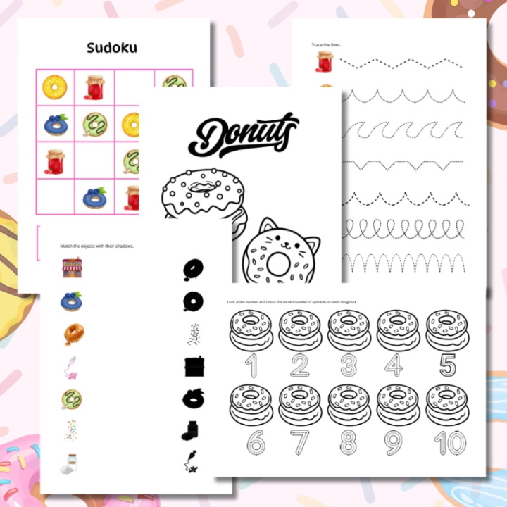 Zestaw Donut Day - język angielski - EduBazarek