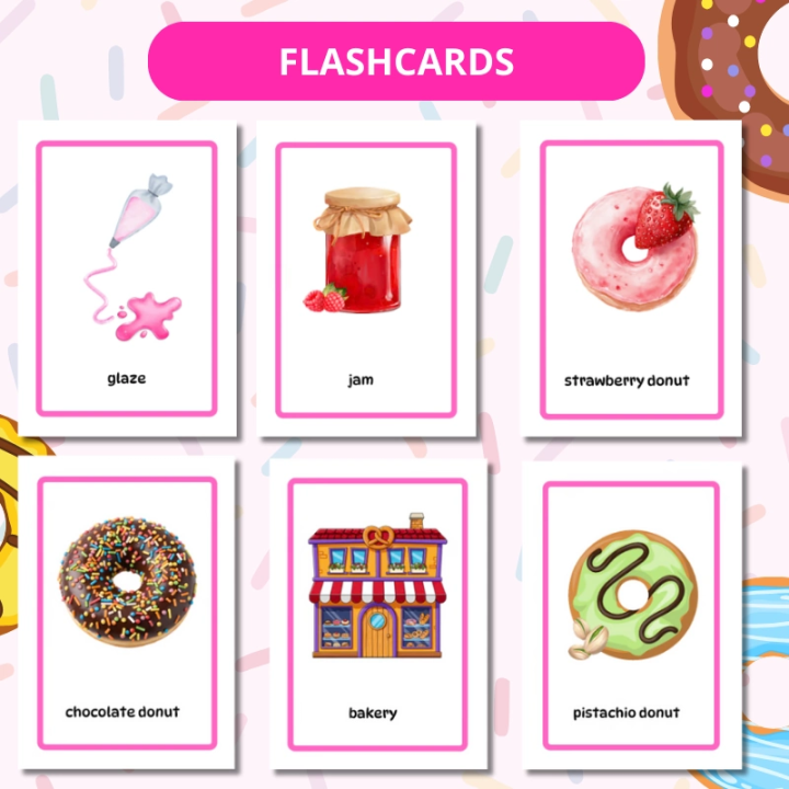 Zestaw Donut Day - język angielski - EduBazarek