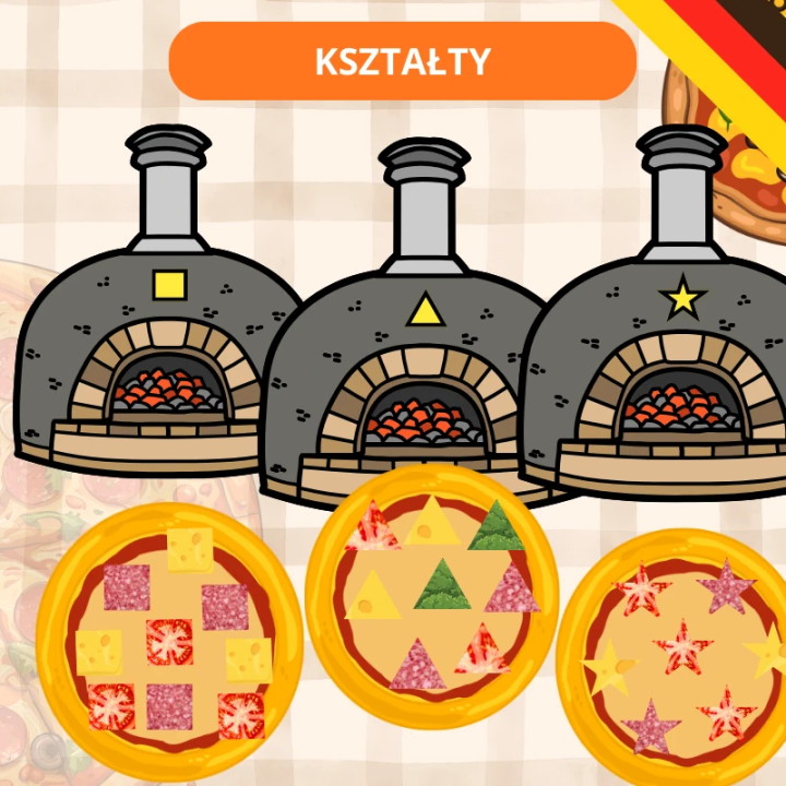Zestaw Tag der Pizza - język niemiecki - EduBazarek