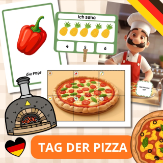 Zestaw Tag der Pizza - język niemiecki - EduBazarek