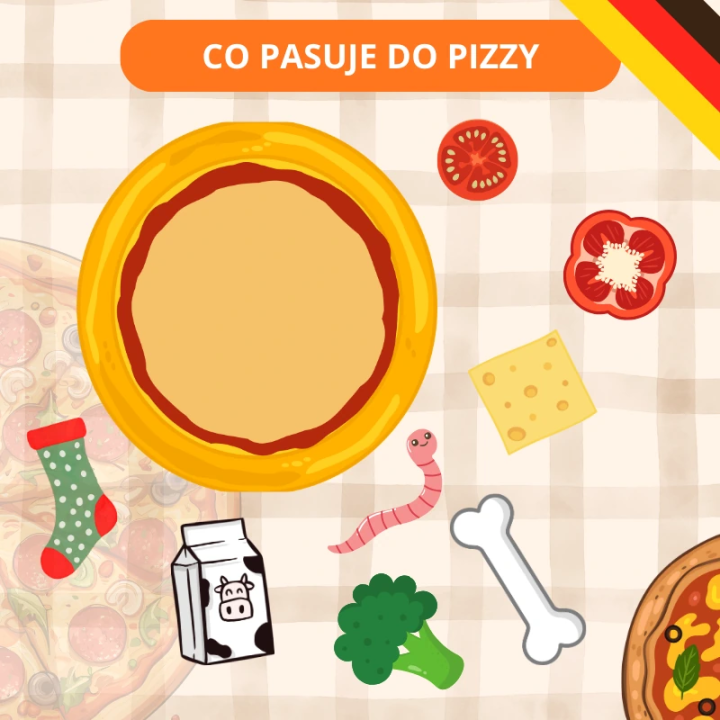 Zestaw Tag der Pizza - język niemiecki - EduBazarek