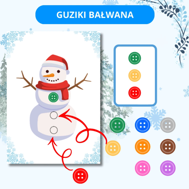 Zestaw Winter - język angielski - EduBazarek