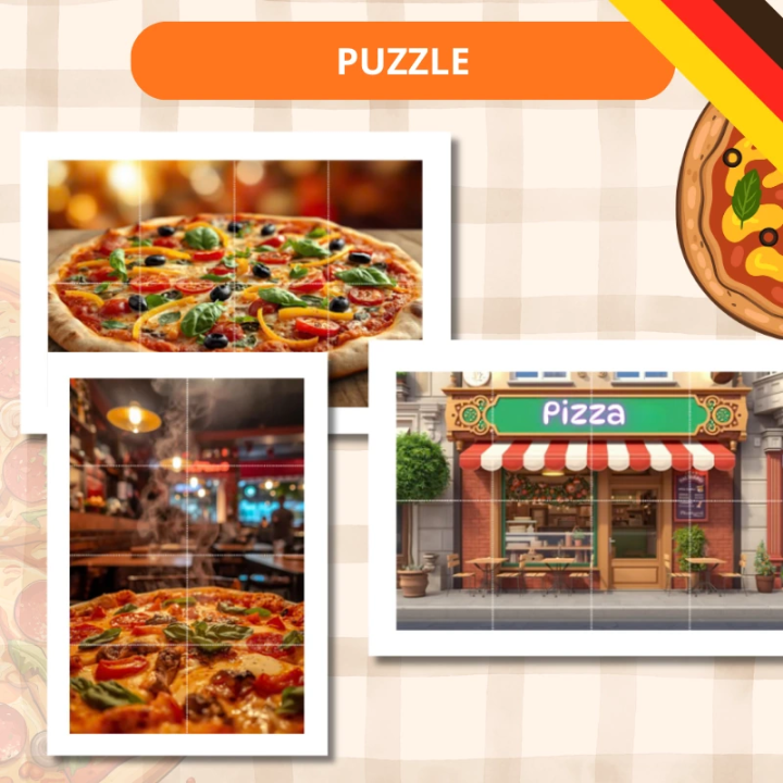 Zestaw Tag der Pizza - język niemiecki - EduBazarek