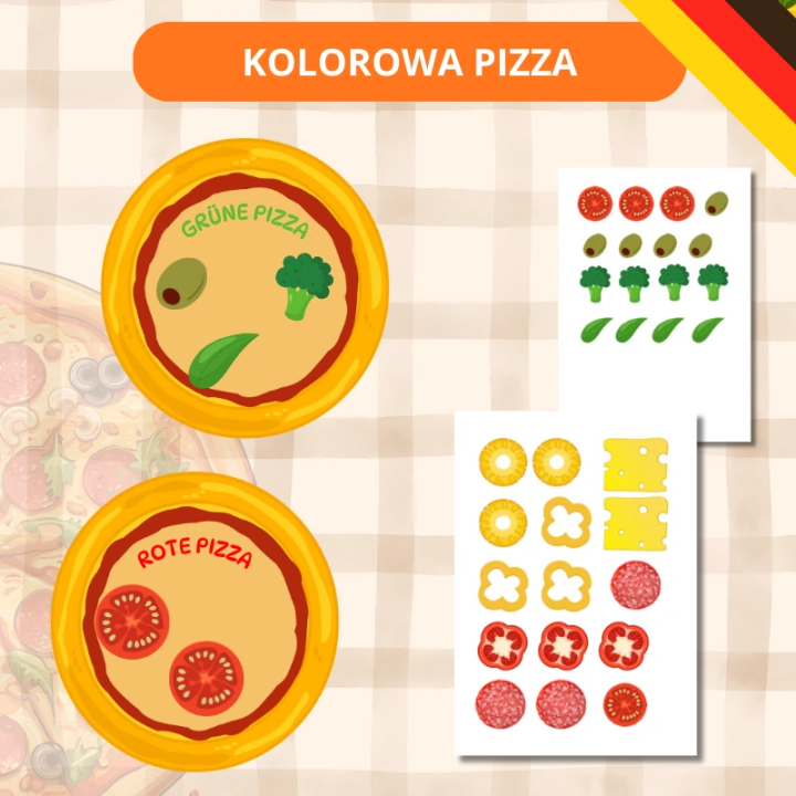 Zestaw Tag der Pizza - język niemiecki - EduBazarek
