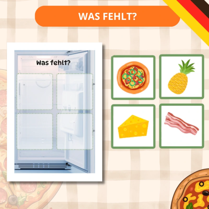 Zestaw Tag der Pizza - język niemiecki - EduBazarek