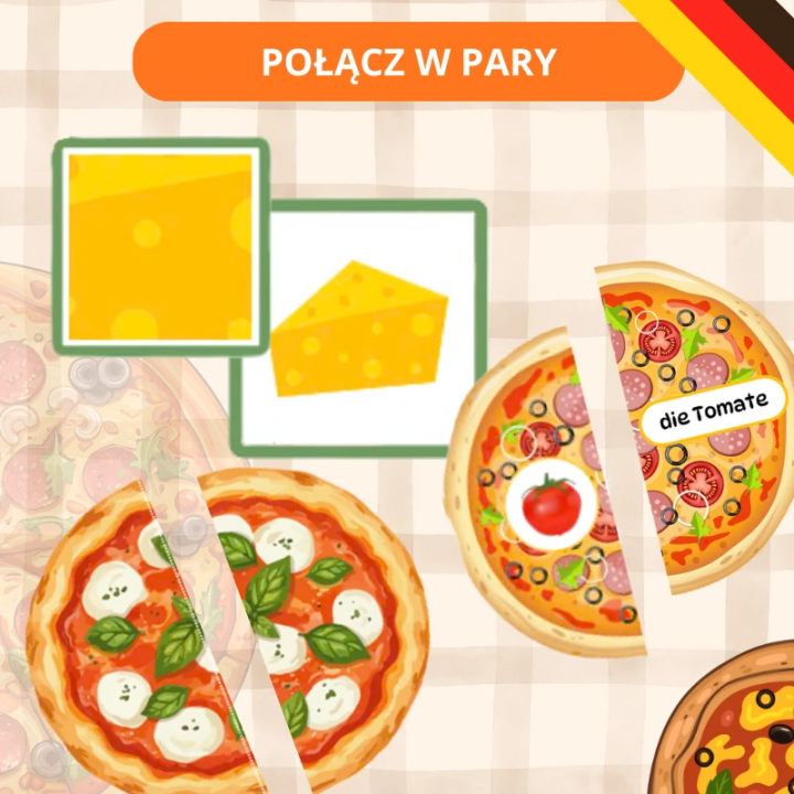 Zestaw Tag der Pizza - język niemiecki - EduBazarek