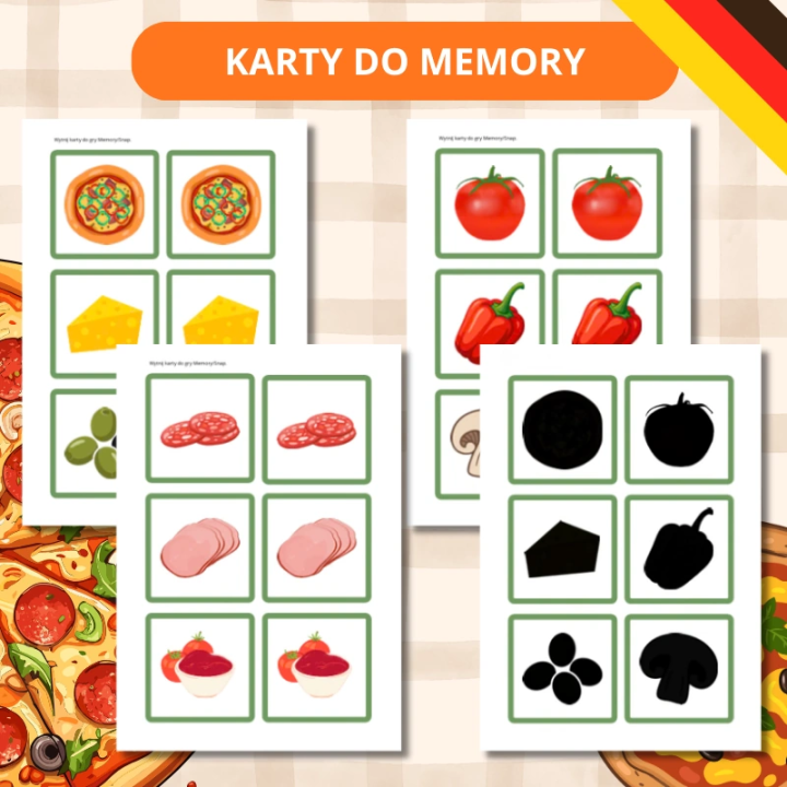 Zestaw Tag der Pizza - język niemiecki - EduBazarek