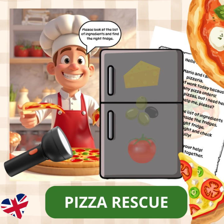 Pizza Rescue - Zabawa na Dzień Pizzy - EduBazarek