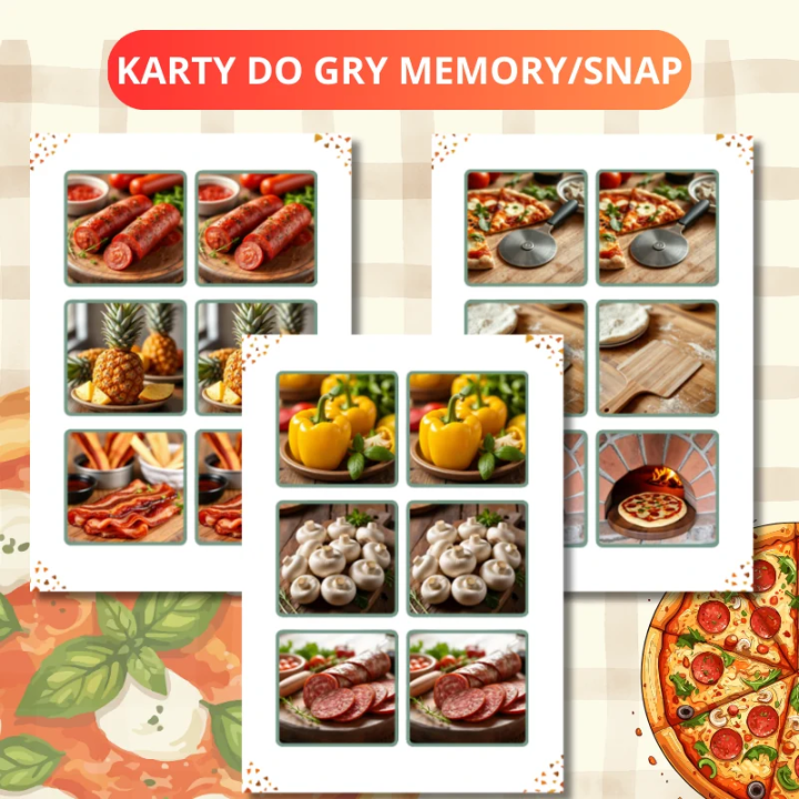 Zestaw Pizza Day - język angielski - EduBazarek