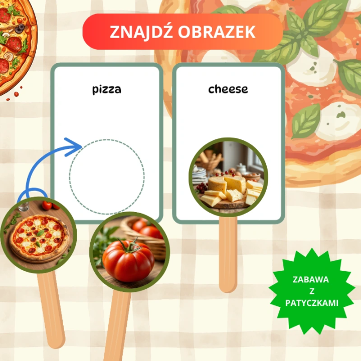 Zestaw Pizza Day - język angielski - EduBazarek