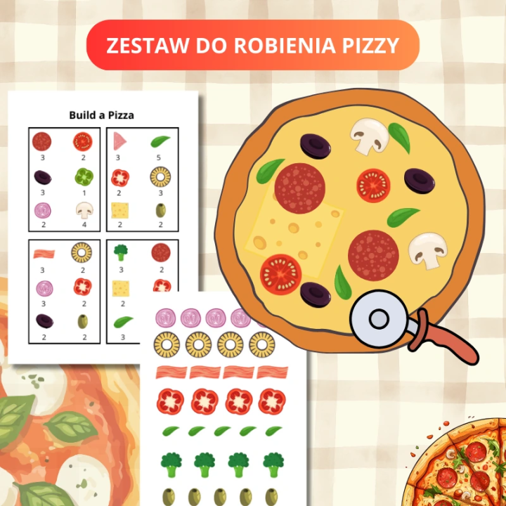 Zestaw Pizza Day - język angielski - EduBazarek