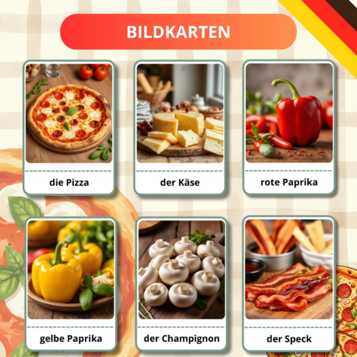 Tag der Pizza - język niemiecki - EduBazarek
