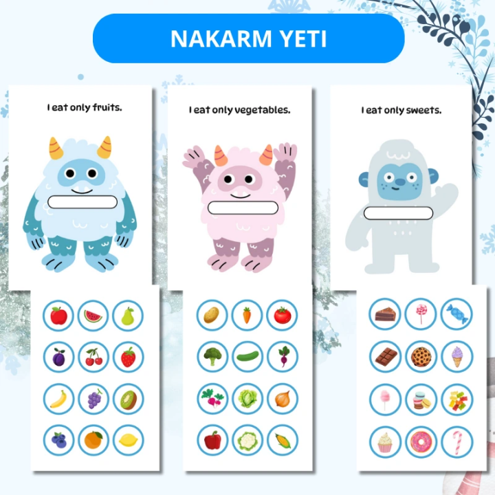 Zestaw Winter - język angielski - EduBazarek