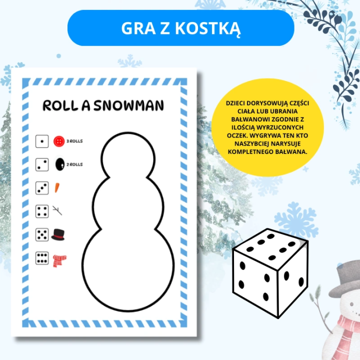 Zestaw Winter - język angielski - EduBazarek