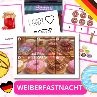 Zestaw Weiberfastnacht - język niemiecki - EduBazarek