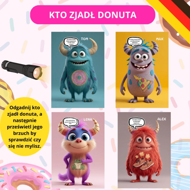 Zestaw Weiberfastnacht - język niemiecki - EduBazarek