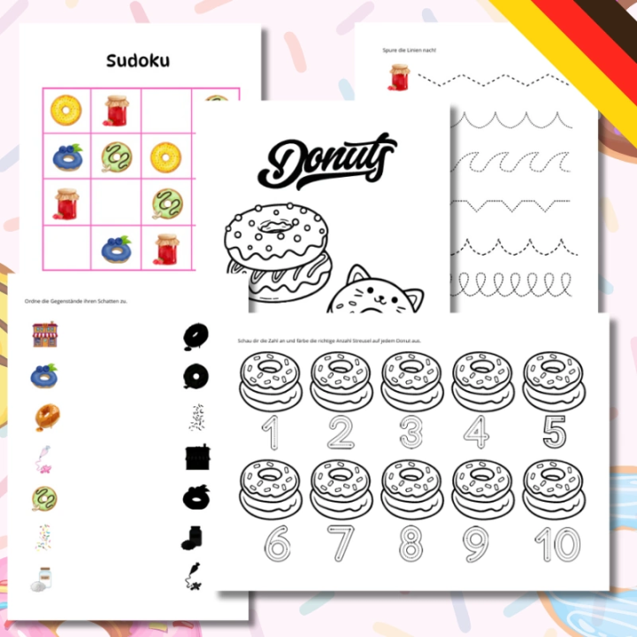 Zestaw Weiberfastnacht - język niemiecki - EduBazarek