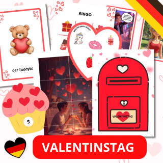 Valentinstag - język niemiecki - EduBazarek