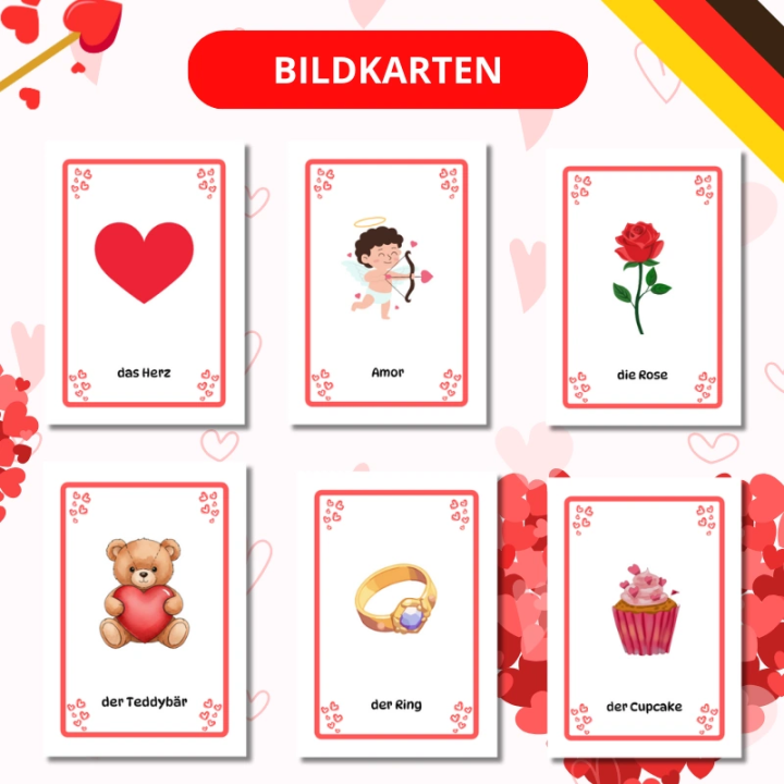 Valentinstag - język niemiecki - EduBazarek