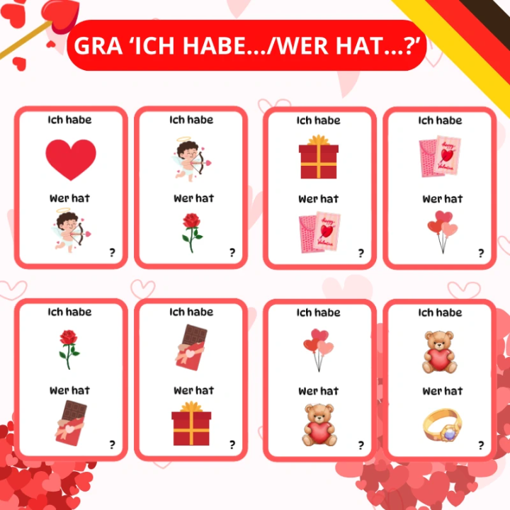 Valentinstag - język niemiecki - EduBazarek