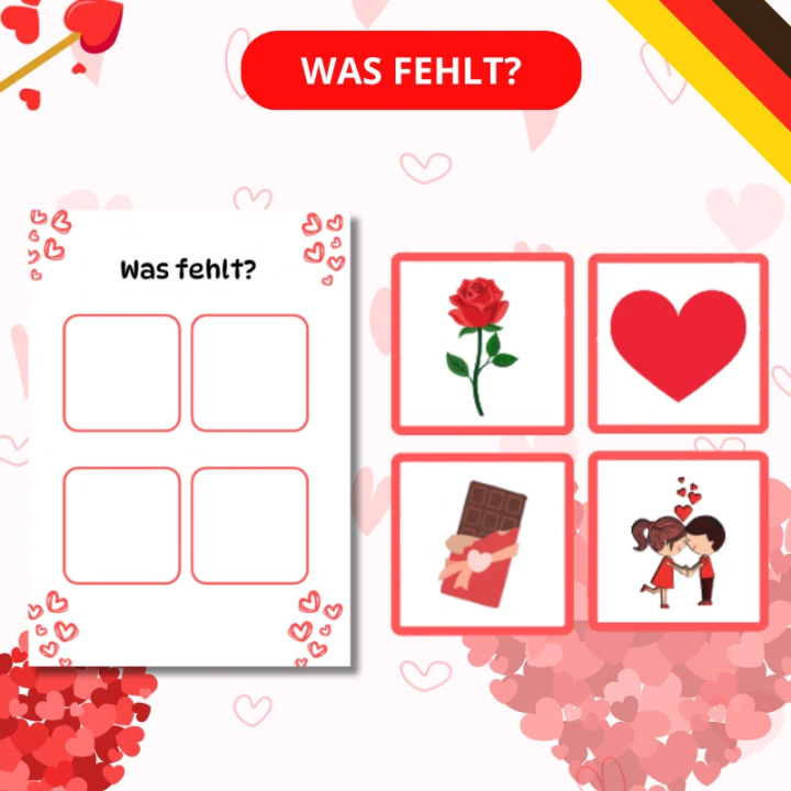 Valentinstag - język niemiecki - EduBazarek
