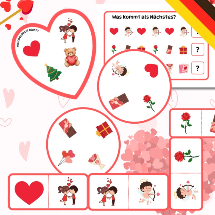 Valentinstag - język niemiecki - EduBazarek