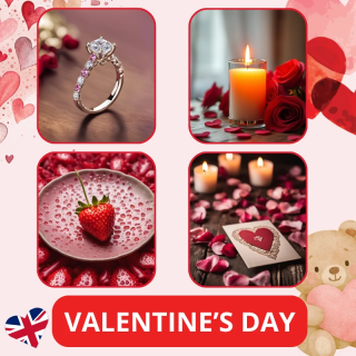 Zestaw Walentynowy Valentines Day - język angielski - EduBazarek