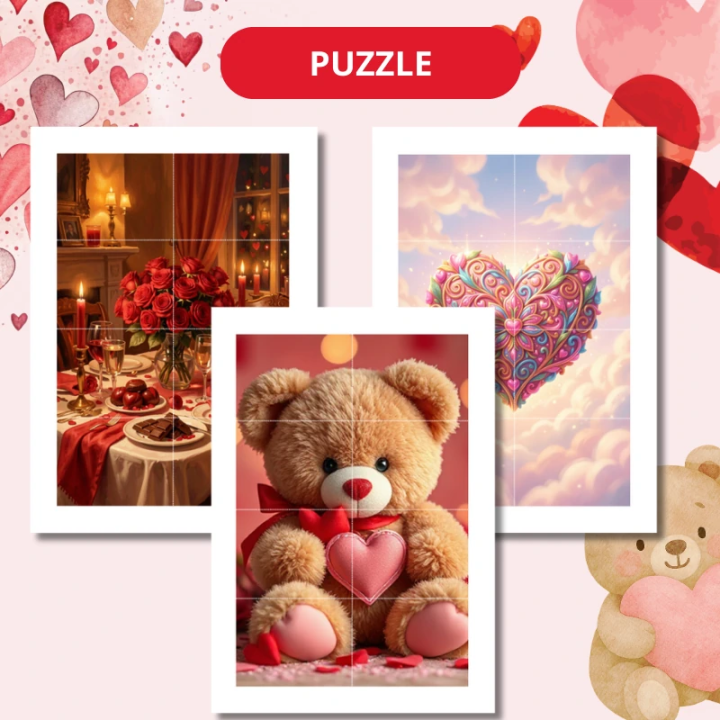 Zestaw Walentynowy Valentines Day - język angielski - EduBazarek
