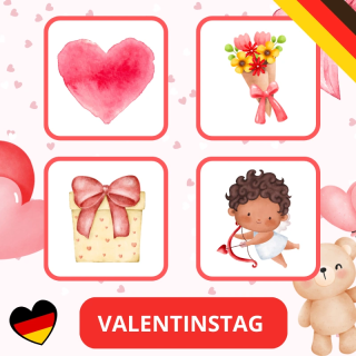 Valentinstag Paket - język niemiecki - EduBazarek
