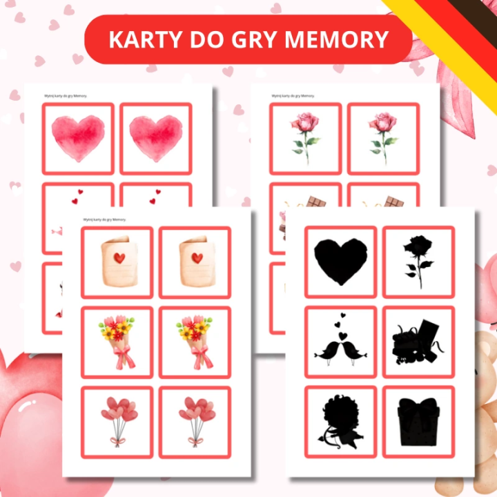 Valentinstag Paket - język niemiecki - EduBazarek
