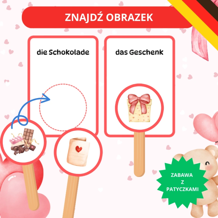 Valentinstag Paket - język niemiecki - EduBazarek