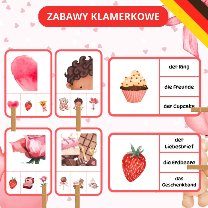 Valentinstag Paket - język niemiecki - EduBazarek